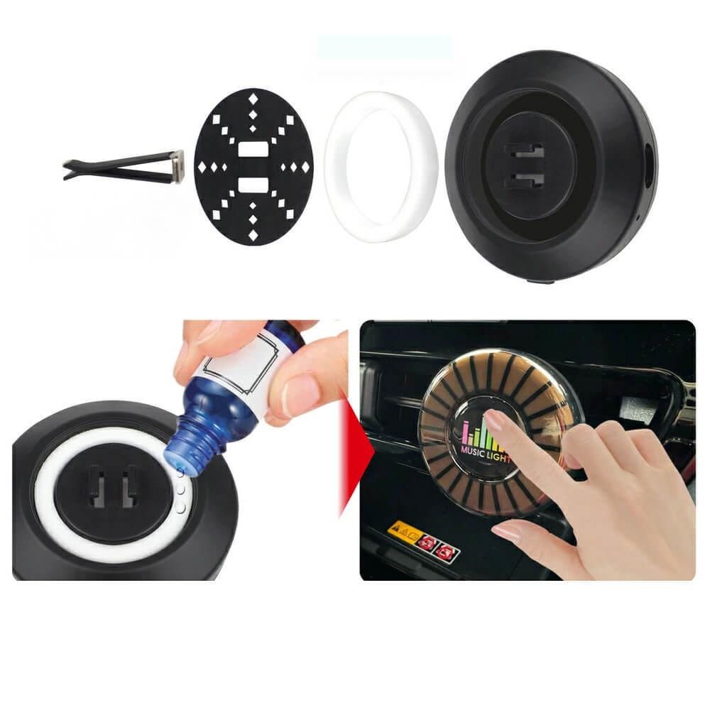 Odorizant LED Smart – Aromă, Lumină, Muzică - Carzs